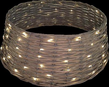 Cesta base albero con led 75x25 cm