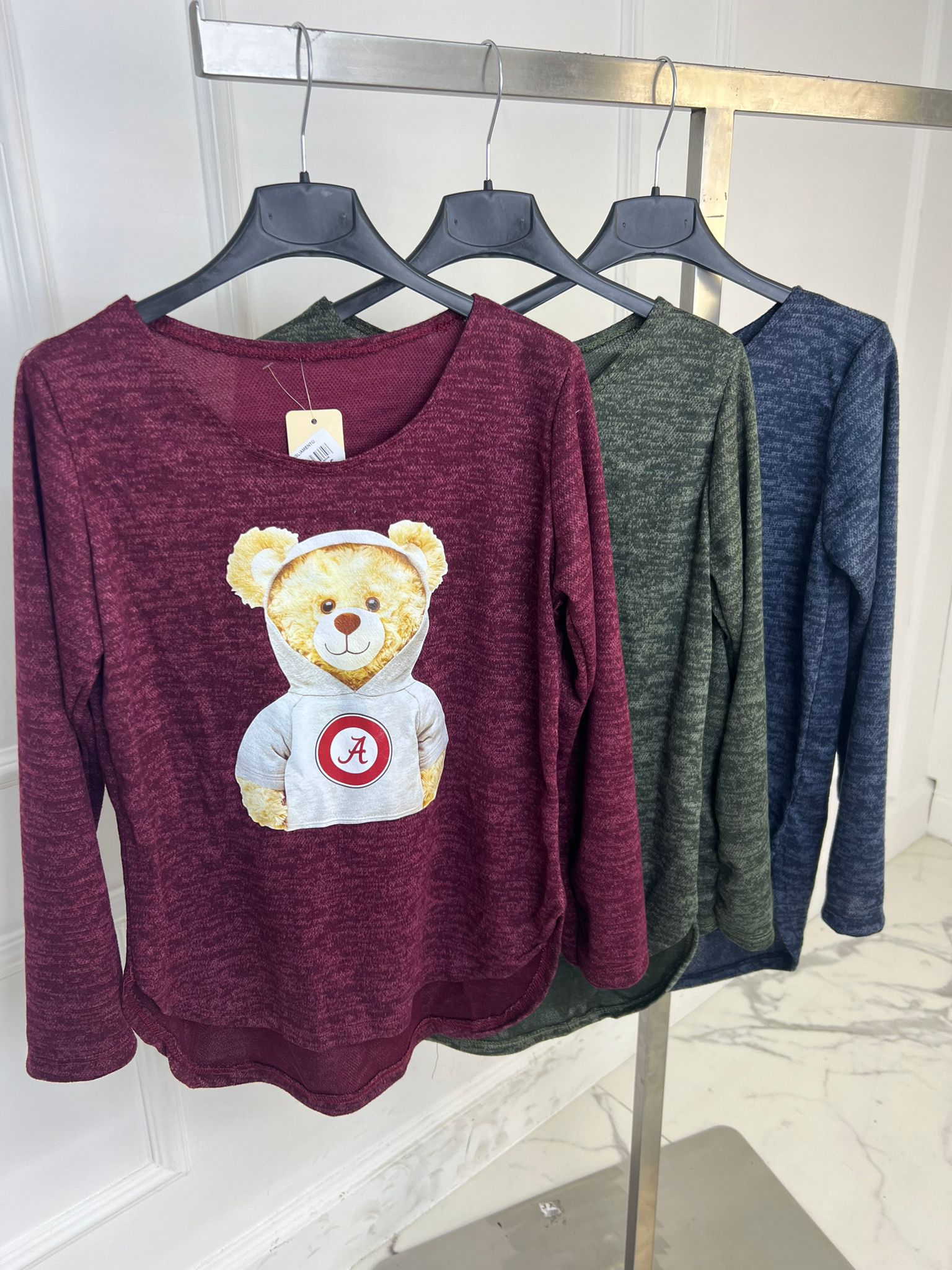 Maglia teddy