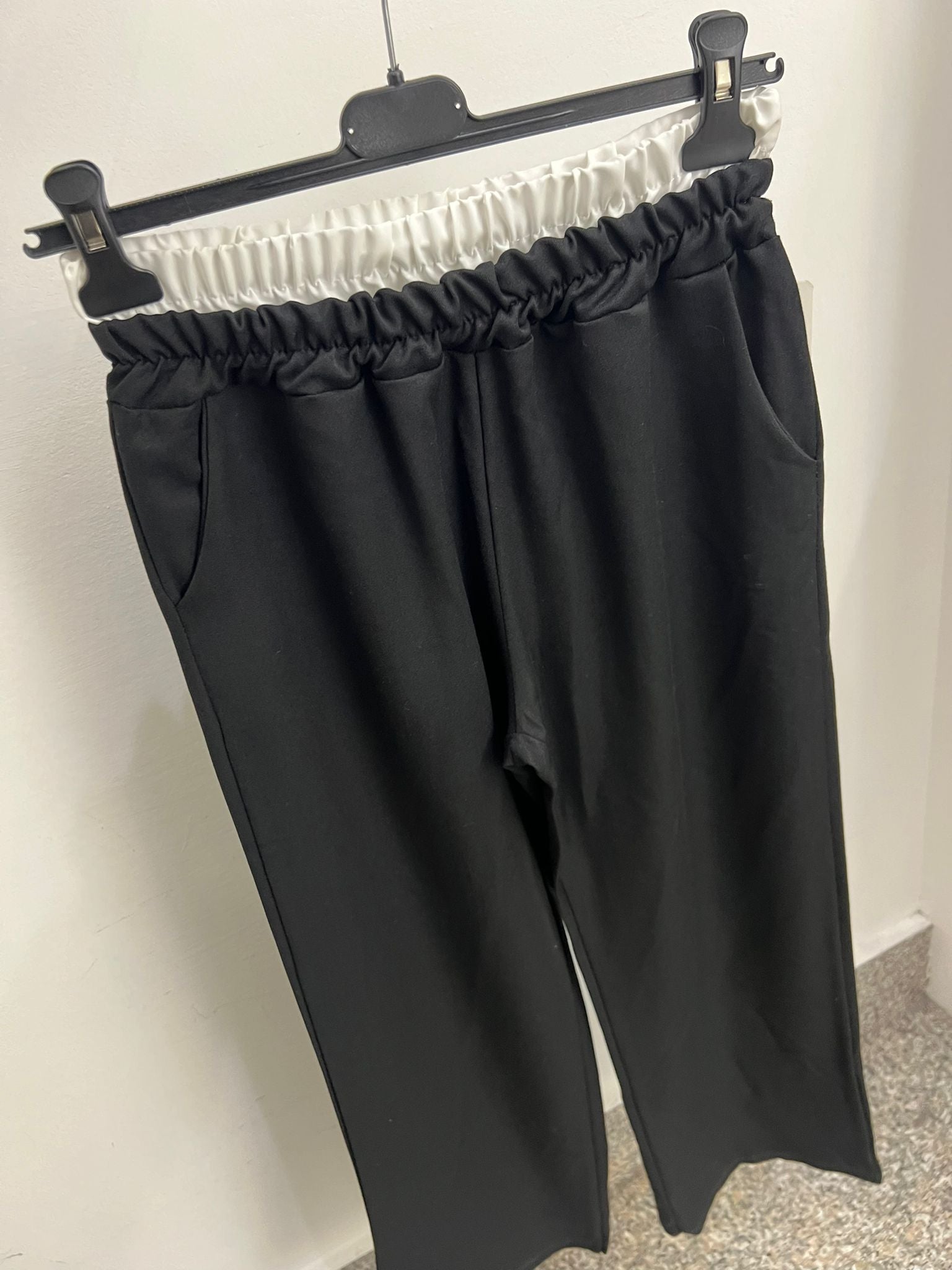 Pantalone doppio elastico