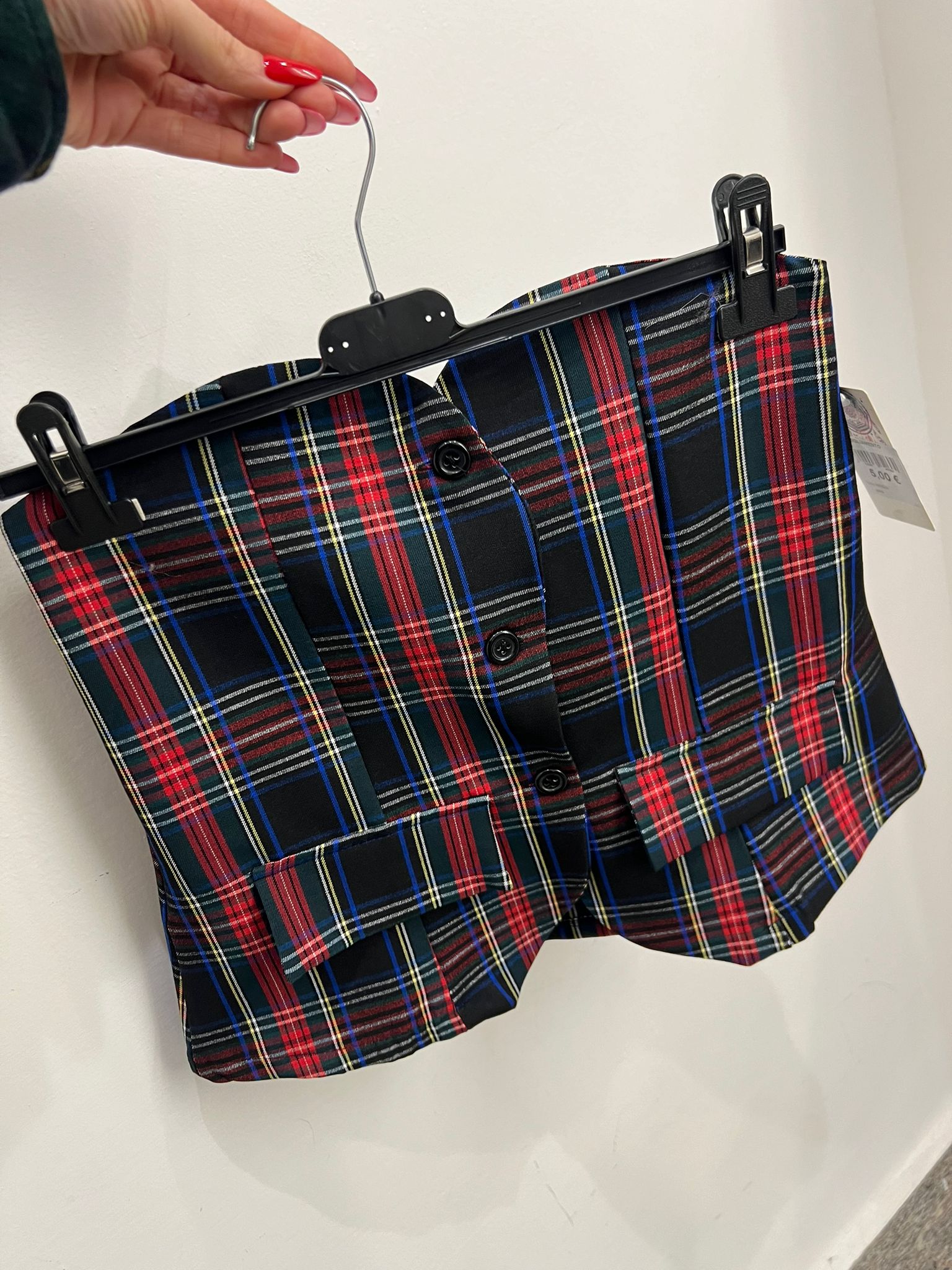 Corsetto Tartan